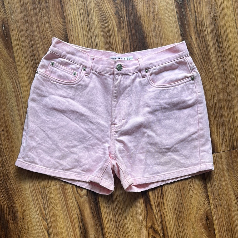 Tommy Hilfiger Light Pink Jean Shorts